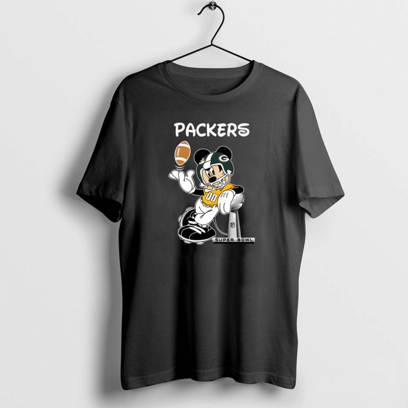 Mickey Mouse Green Bay Packers Shirt T Shirt 1 0