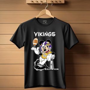 Mickey Mouse Minnesota Vikings T-Shirt