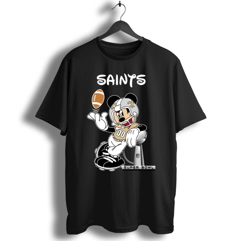 Mickey Mouse New Orleans Saints Shirt T Shirt 1
