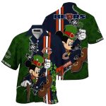 Mickeys Shamrock Blitz Chicago Bears Hawaiian Shirt