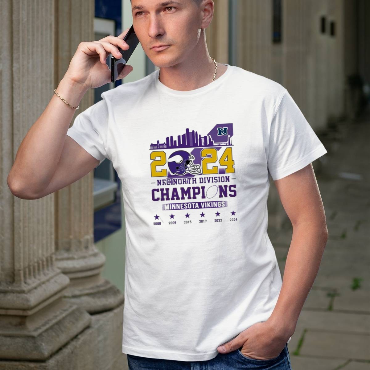 Minnesota-Vikings-2024-Nfc-North-Division-Champions-Skyline-Helmet-T-Shirt-1_t-shirt-2_3