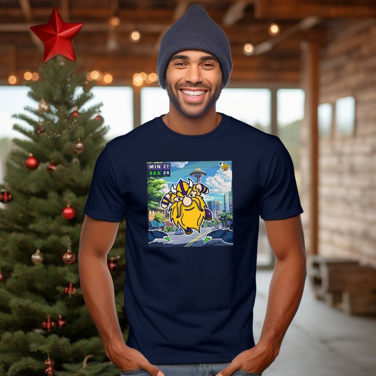 Minnesota-Vikings-27-24-Seattle-Seahawks-Week-16-Nfl-Victory-Cartoon-Scene-T-Shirt-1_t-shirt-3_4