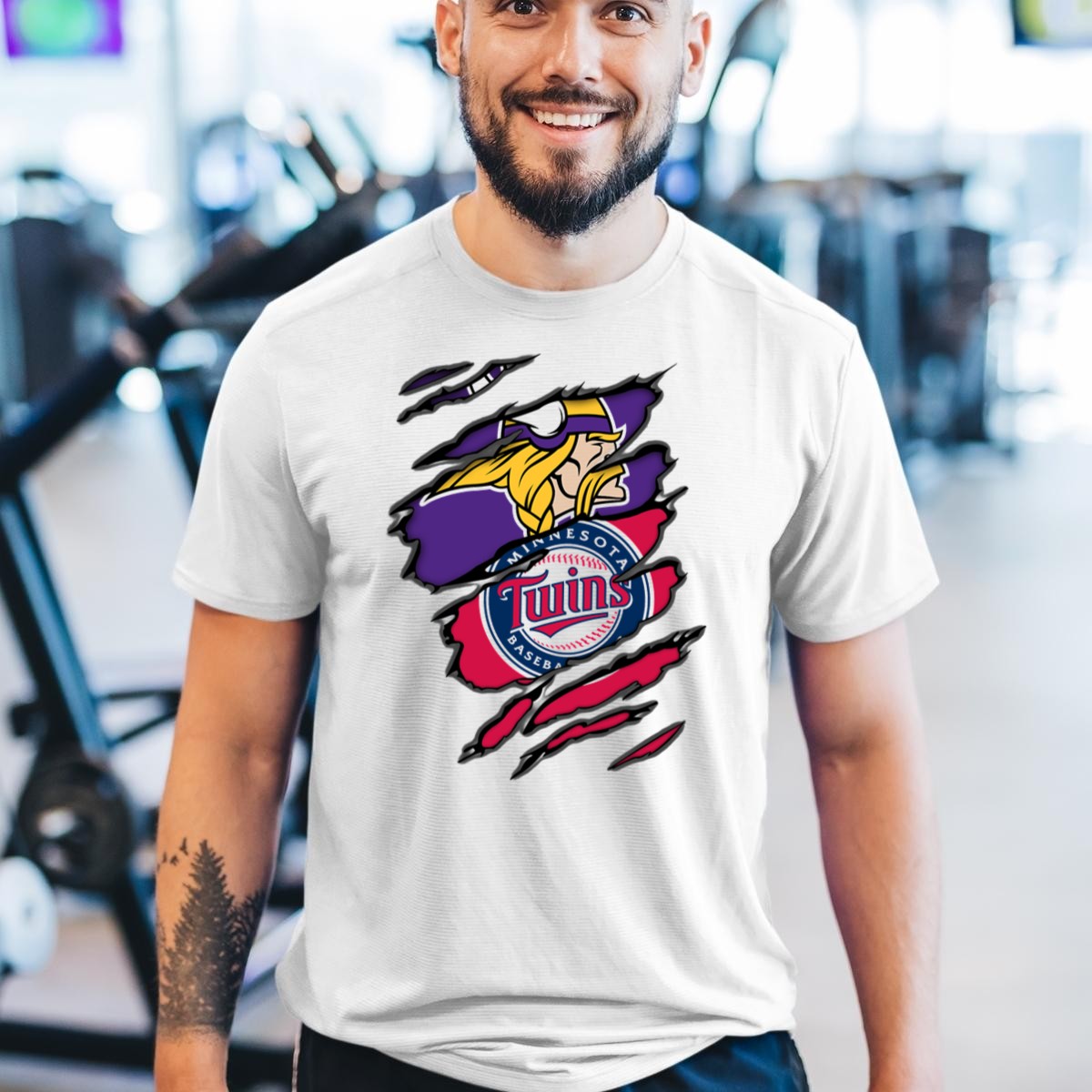 Minnesota-Vikings-And-Twins-Baseball-Fusion-T-Shirt-1_t-shirt-3_4