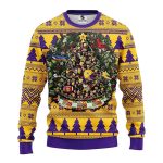 Minnesota Vikings Ball Pine Tree Christmas Ugly Sweater