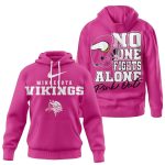 Minnesota Vikings Breast Cancer October AOP Hoodie