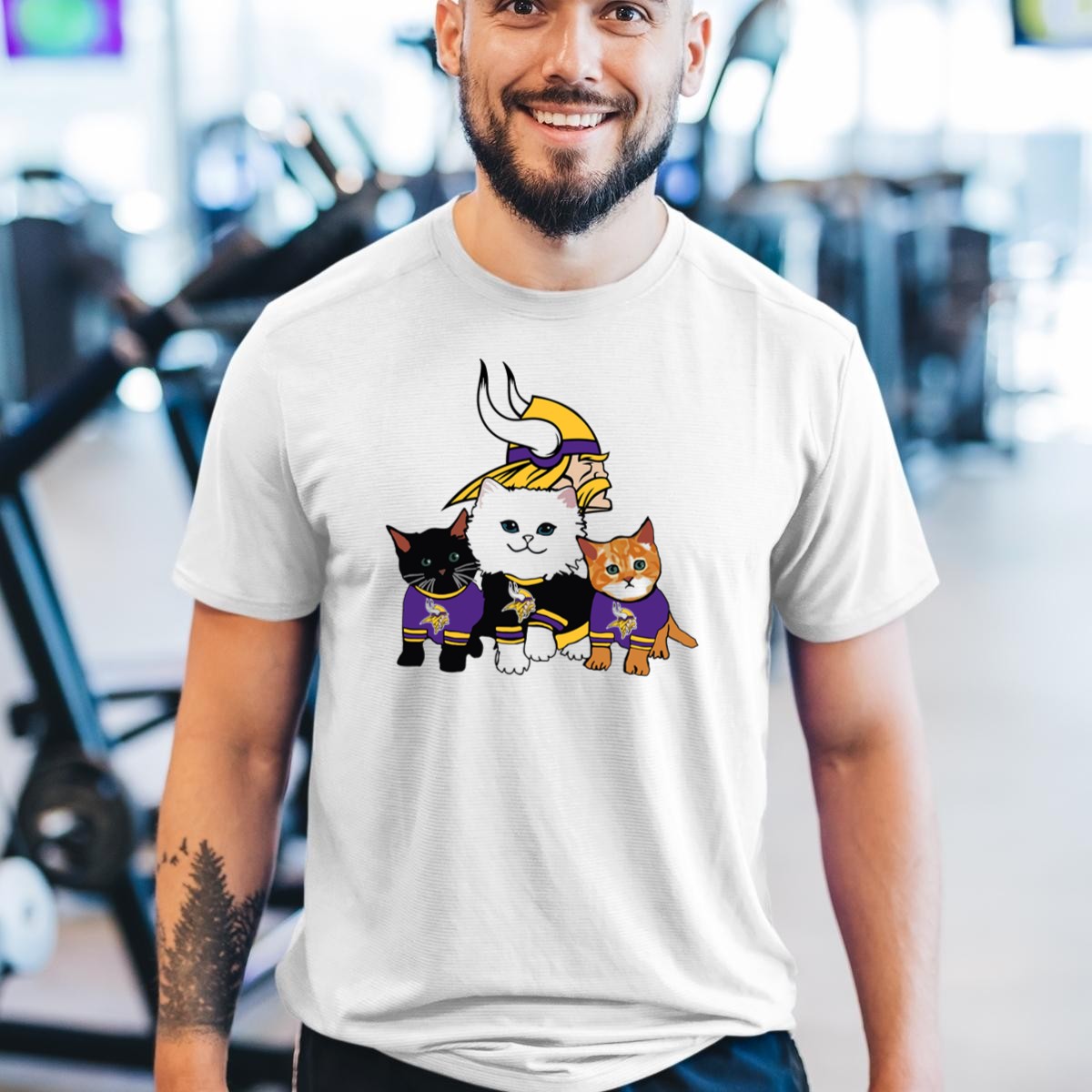 Minnesota-Vikings-Cats-Wearing-Team-Jerseys-With-Viking-Head-T-Shirt-1_t-shirt-3_4