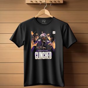 Minnesota Vikings Clinched 2024 Nfl Playoffs Victory T Shirt