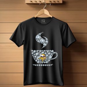 Minnesota Vikings Coffee Diamond T-Shirt