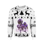 Minnesota Vikings Dalvin Cook White Ugly Sweater