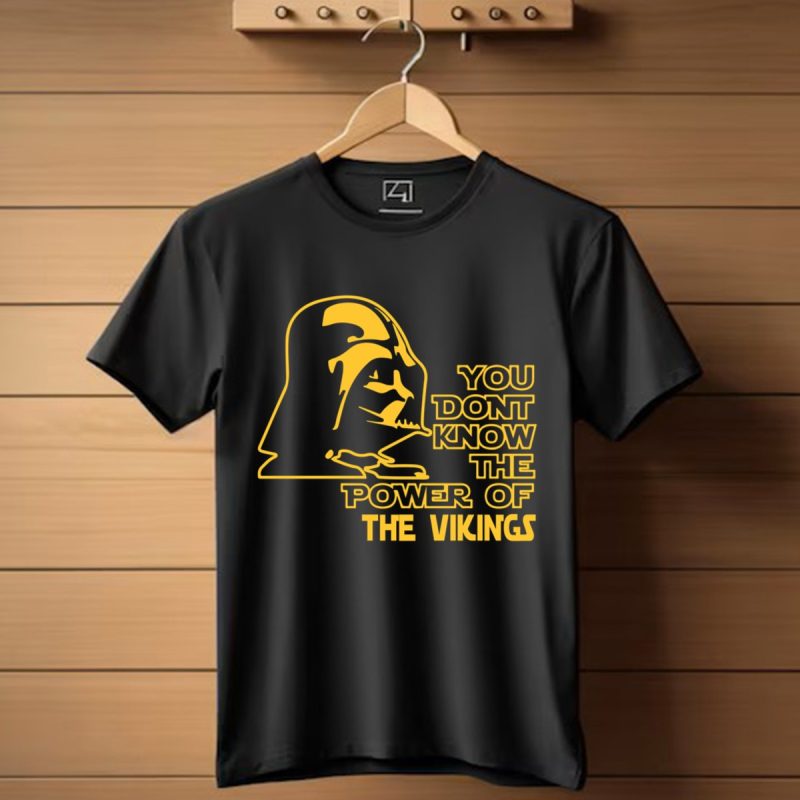 Minnesota Vikings Darth Vader Star Wars T Shirt T Shirt 1