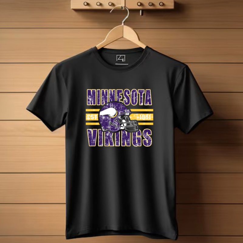 Minnesota-Vikings-Est-1961-Helmet-Ds0003-2D-18-T-Shirt-1_T-Shirt-1 Minnesota Vikings Est 1961 Helmet Ds0003 2D 18 T Shirt 1 T Shirt 1