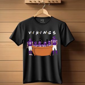 Minnesota Vikings Friends Tv Show T-Shirt