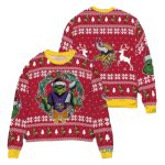 Minnesota Vikings Grinch And Super Bowl Trophy Ugly Sweater
