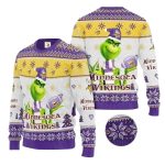 Minnesota Vikings Grinch Holiday Cheer Ugly Sweater