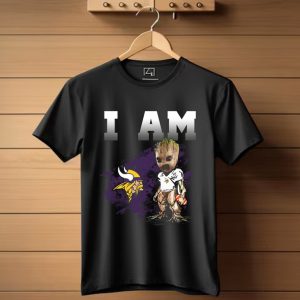 Minnesota Vikings I Am Groot T-Shirt