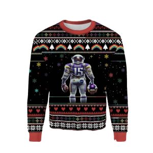 Minnesota Vikings Josh Dobbs Nasa Ugly Sweater