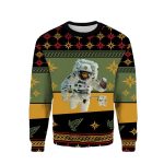 Minnesota Vikings Josh Dobbs The Passtronaut Ugly Sweater