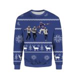 Minnesota Vikings Joshua Dobbs Blue Ugly Sweater