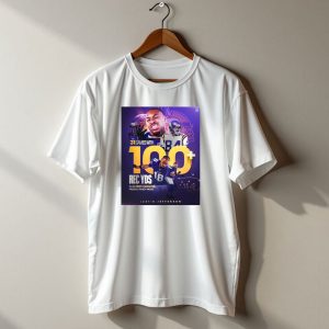 Minnesota Vikings Justin Jefferson 31 Games With 100 Rec Yds In His First 5 Seasons Passing Randy Moss T Shirt