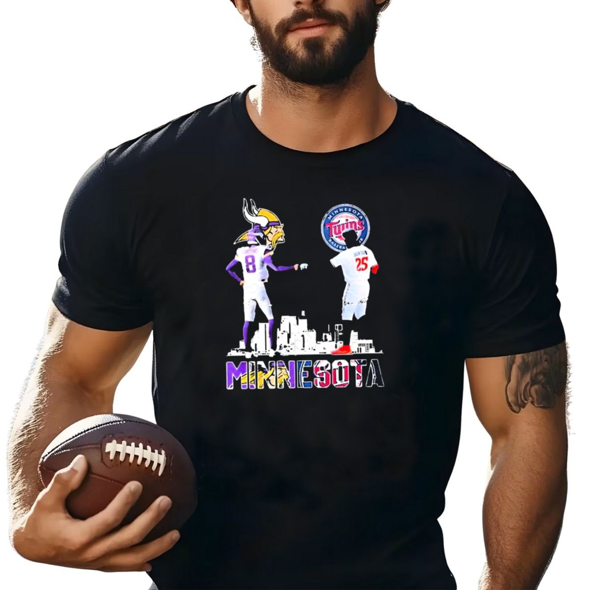 Minnesota-Vikings-Kirk-Cousins-And-Twins-Byron-Buxton-Icons-T-Shirt-1_t-shirt-4_5