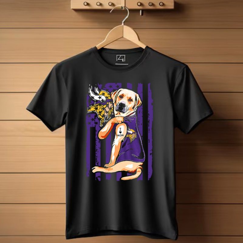Minnesota-Vikings-Labrador-Retriever-I-Love-Mom-T-Shirt-1_T-Shirt-1 Minnesota Vikings Labrador Retriever I Love Mom T Shirt 1 T Shirt 1