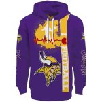 Minnesota-Vikings-Logo-Heartbeat-Purple-AOP-Hoodie-2
