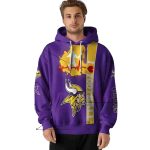 Minnesota-Vikings-Logo-Heartbeat-Purple-AOP-Hoodie-4