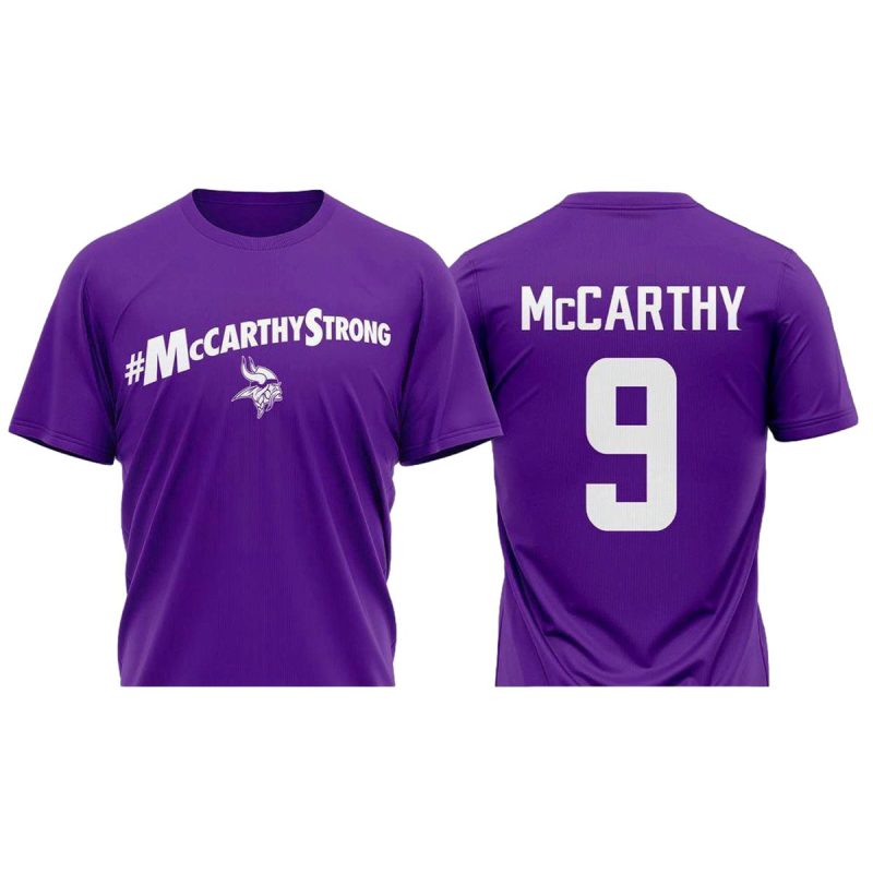 Minnesota Vikings Mccarthystrong Aop T Shirt 1