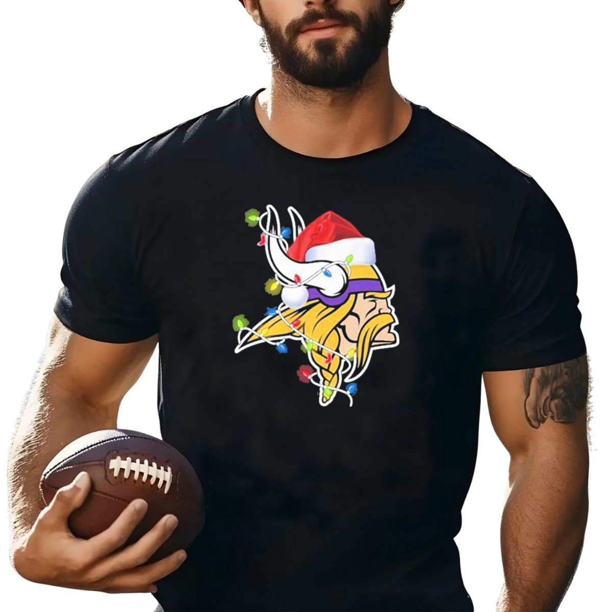 Minnesota-Vikings-Merry-Christmas-2D-Santa-Hat-Lights-T-Shirt-1_t-shirt-4_5