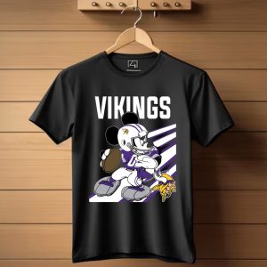 Minnesota Vikings Mickey Mouse Disney Nfl T-Shirt