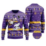 Minnesota Vikings Mickey Mouse Funny Ugly Sweater