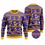 Minnesota Vikings Mickey Mouse Holiday Party Ugly Ugly Sweater
