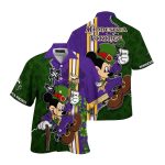 Minnesota Vikings Mickey Mouse St Patrick Day Hawaiian Shirt