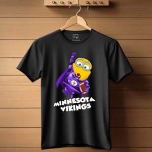 Minnesota Vikings Minion Crossover T Shirt