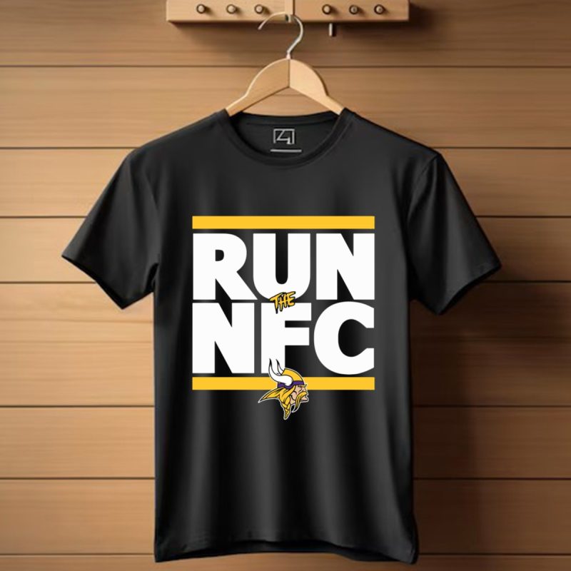 Minnesota Vikings Run The Nfc Nfl Playoffs Run Super Bowl T Shirt T Shirt 1