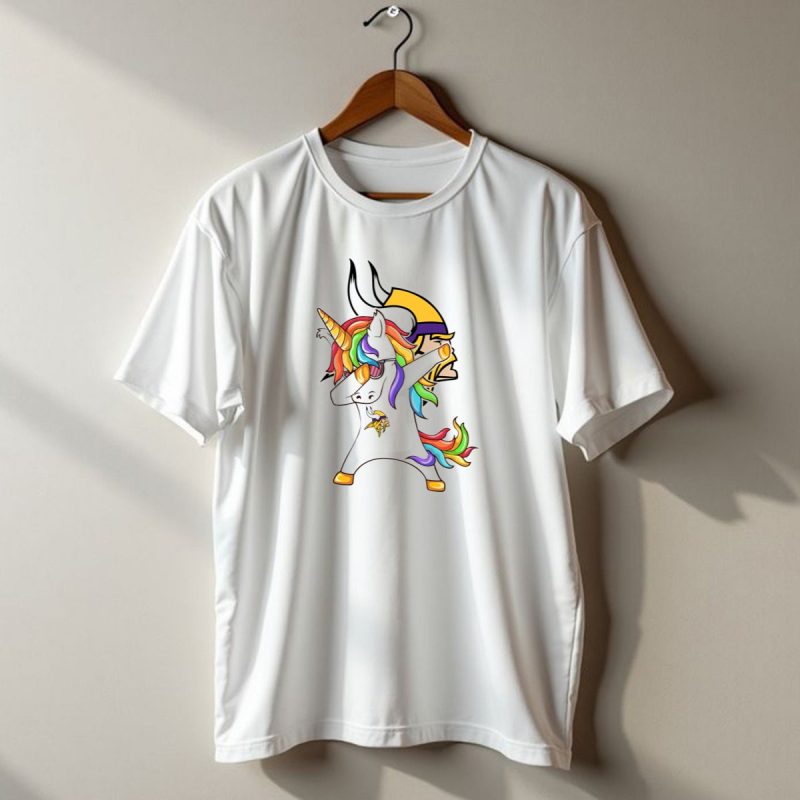 Minnesota-Vikings-Rainbow-Unicorn-Dabbing-T-Shirt-1_T-Shirt-1 Minnesota Vikings Rainbow Unicorn Dabbing T Shirt 1 T Shirt 1