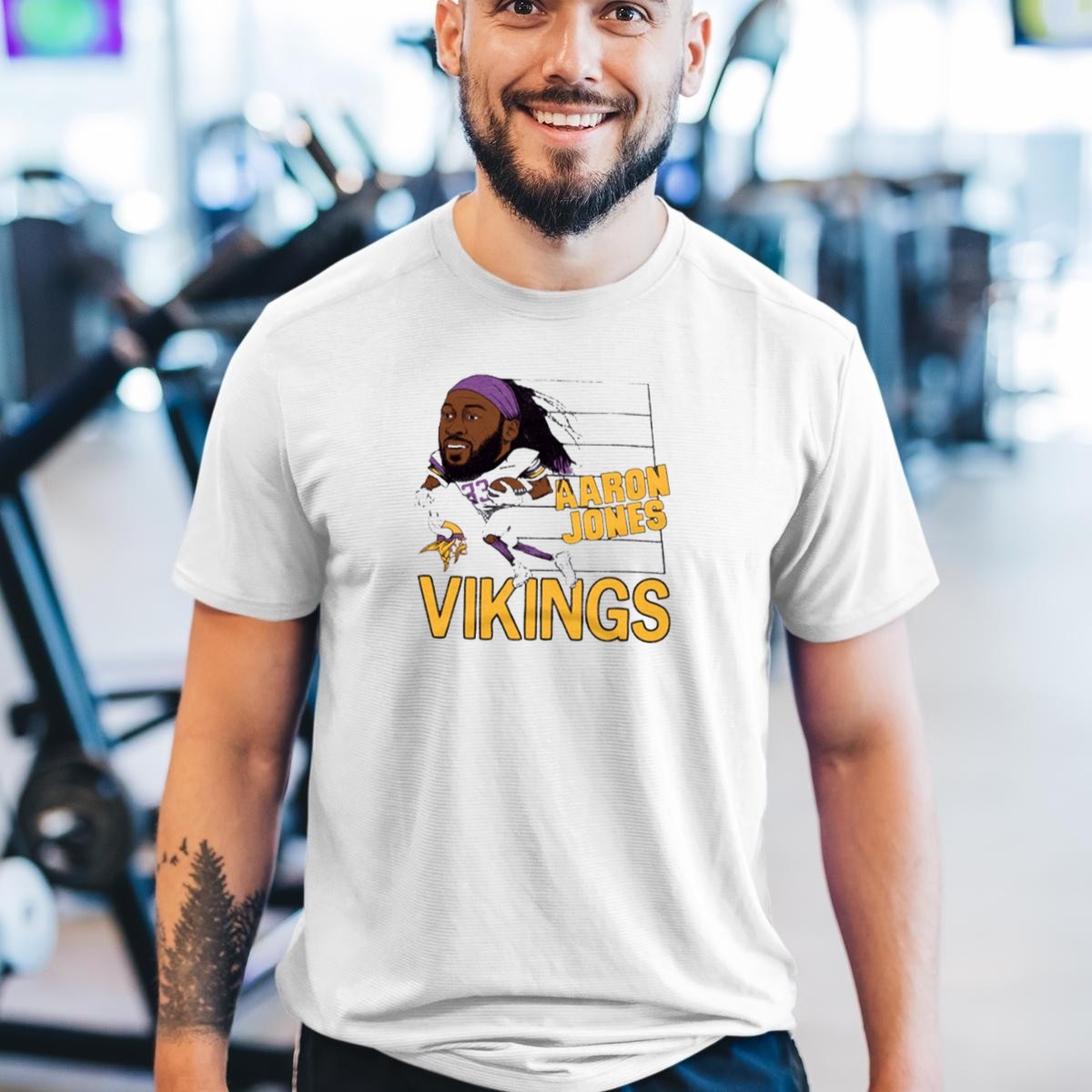 Minnesota-Vikings-Showtyme-Aaron-Jones-Nfl-T-Shirt-1_t-shirt-3_4