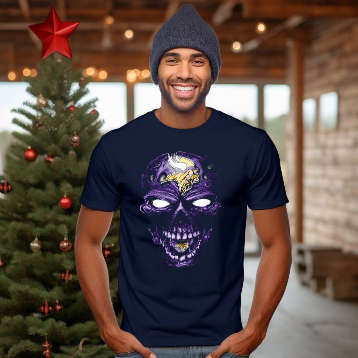 Minnesota-Vikings-Skull-Purple-T-Shirt-1_t-shirt-3_4
