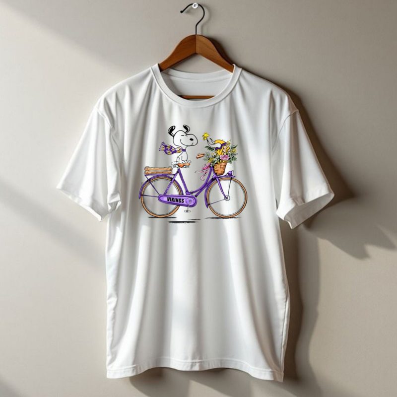 Minnesota-Vikings-Snoopy-Woodstock-Bicycle-Adventure-T-Shirt-1_T-Shirt-1 Minnesota Vikings Snoopy Woodstock Bicycle Adventure T Shirt 1 T Shirt 1