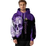 Minnesota-Vikings-Sugar-Skull-Purple-Black-AOP-Hoodie-4
