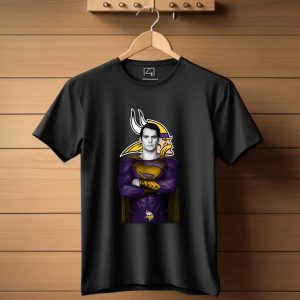 Minnesota Vikings Superman Nfl T-Shirt