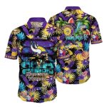 Minnesota Vikings Tropical Vikings Paradise Summer Vibes Hawaiian Shirt