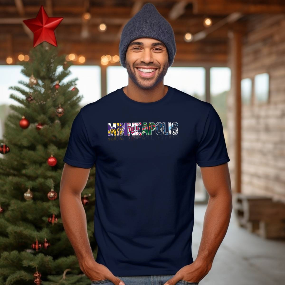 Minnesota-Vikings-Twins-Green-Bay-Packers-Timberwolves-Mlb-Nhl-Logo-Reflection-T-Shirt-1_t-shirt-3_4