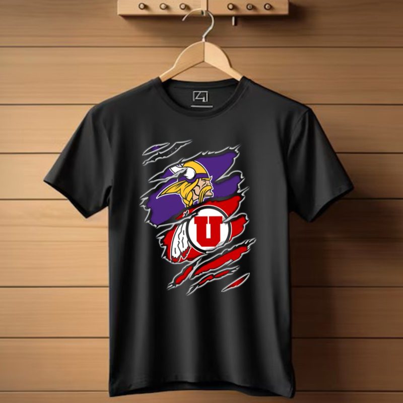 Minnesota-Vikings-Utah-Utes-Collaboration-T-Shirt-1_T-Shirt-1 Minnesota Vikings Utah Utes Collaboration T Shirt 1 T Shirt 1