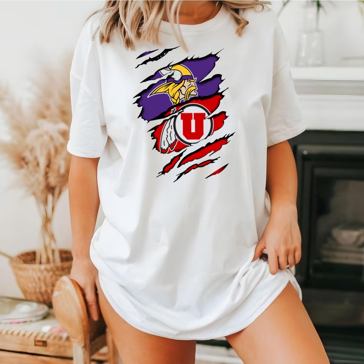 Minnesota-Vikings-Utah-Utes-Crossover-Emblem-T-Shirt-1_t-shirt-1_2