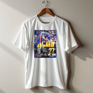 Minnesota Vikings Vs Los Angeles Rams Final Score 9 27 Nfl Wild Card To Divisional Round Fox Nfl T Shirt