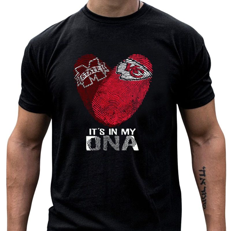 Mississippi State Bulldogs Kansas City Chiefs Its In My Dna T Shirt T Shirt 1 1