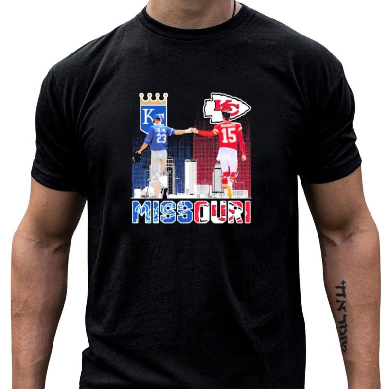 Missouri Kansas City Chiefs Mahomes Royals Greinke T Shirt T Shirt 1 1