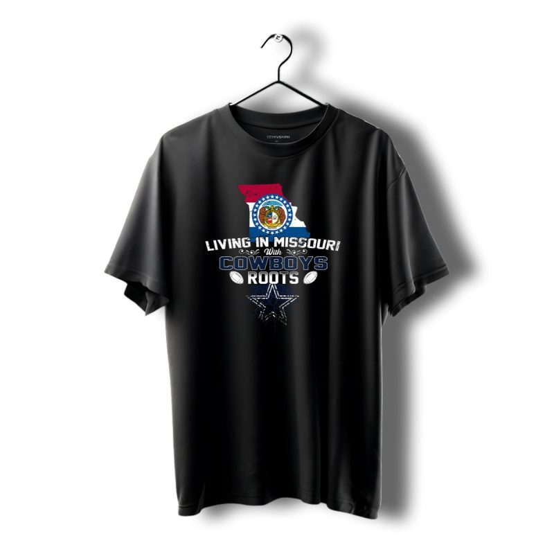 Missouri Pride With Dallas Cowboys Heritage Connection T Shirt 1 T Shirt 1 1
