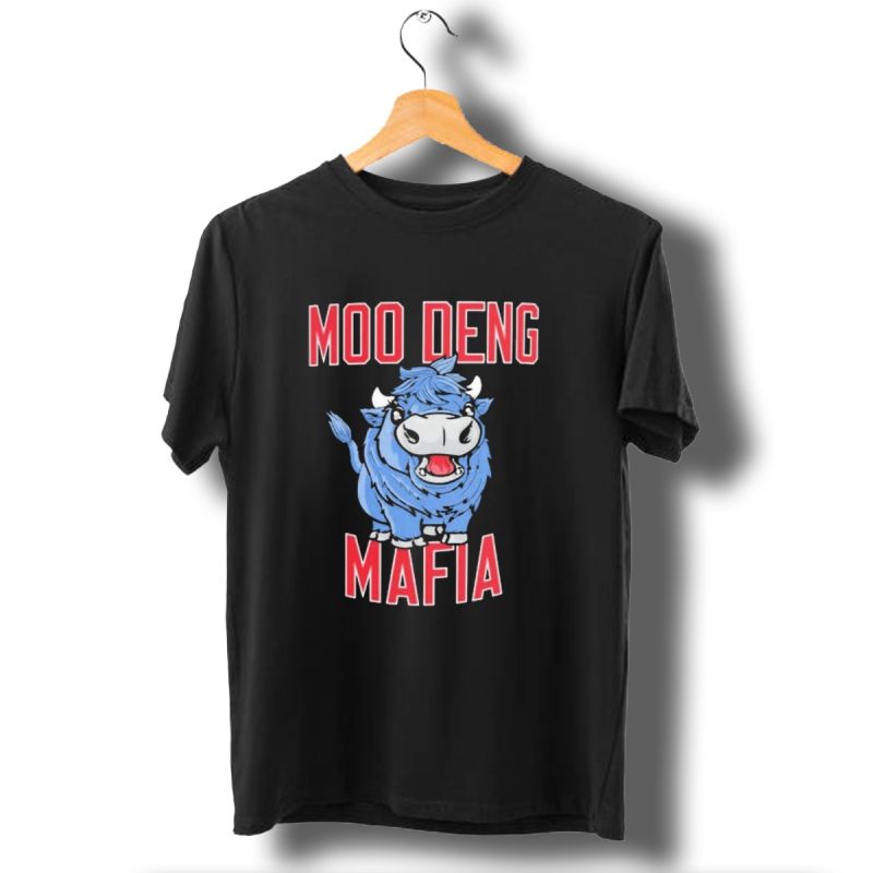 Moo Deng Mafia Buffalo Bills Blue Cartoon Buffalo T Shirt 1 T Shirt 1
